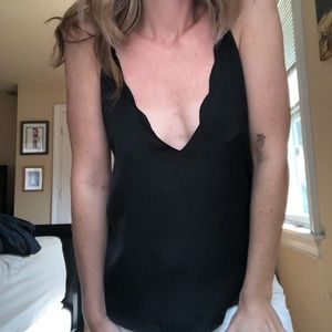 URBAN OUTFITTERS BLACK CAMI